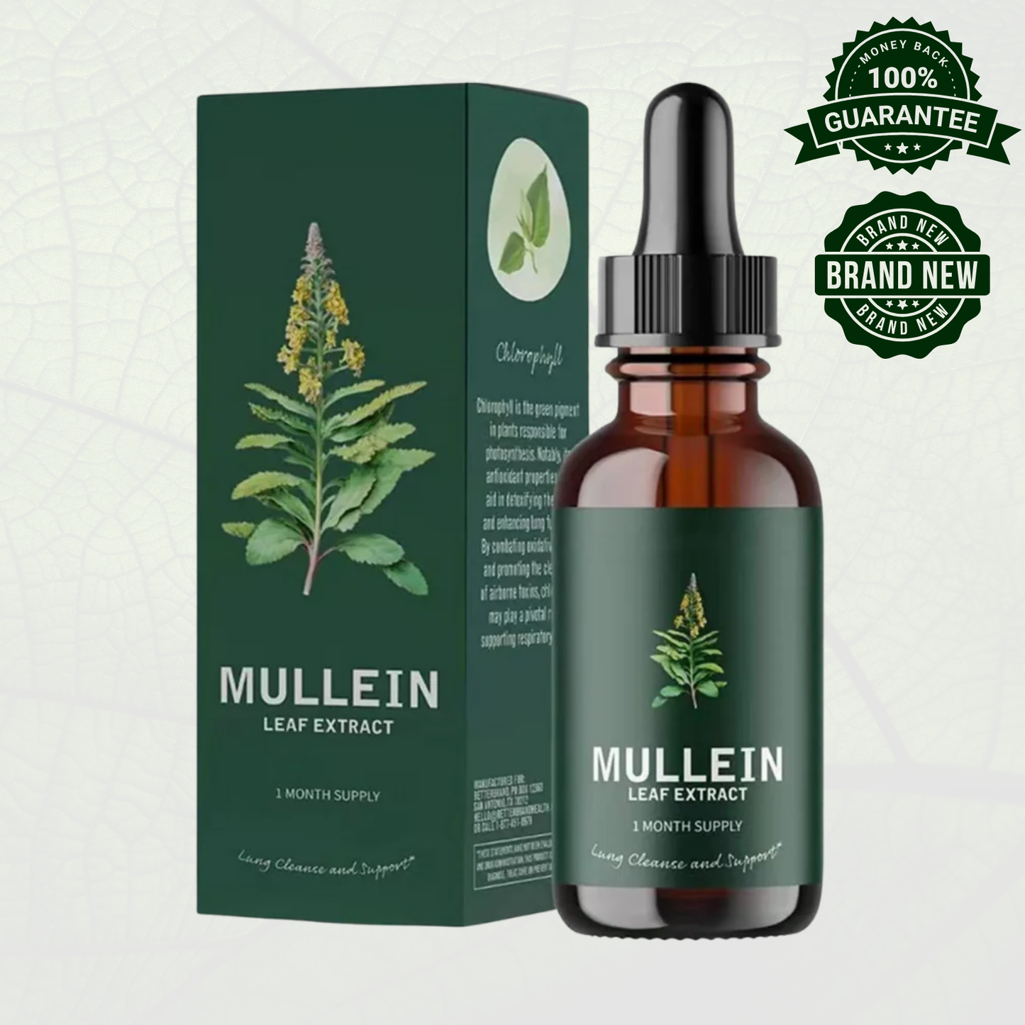 Mullein + Chlorophyll Lung Drops
